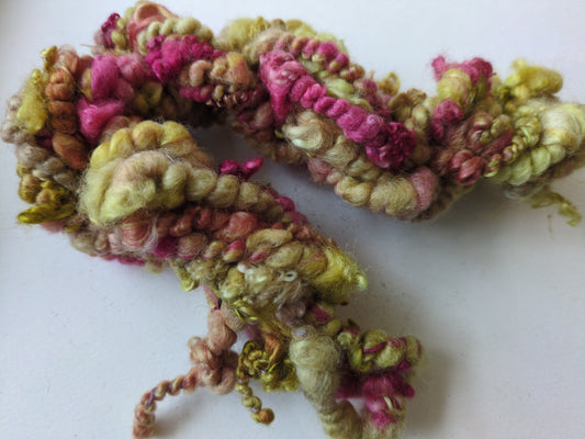 Creative textiles Hand spun/ hand dyed yarns - 40g- HSY39