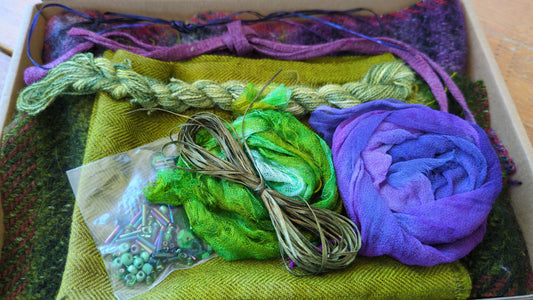 Thistles creativity packs , stitch experiment THCP03