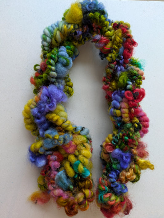 Creative textiles Hand spun/ hand dyed yarns - 40g- HSY91
