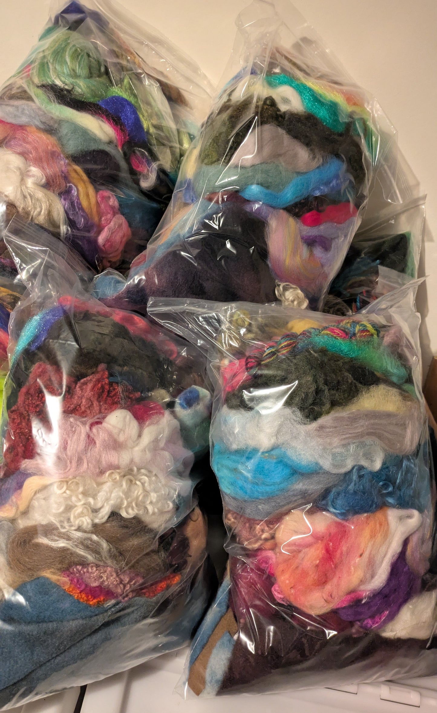 Medium studio scrap bag minimum 500g