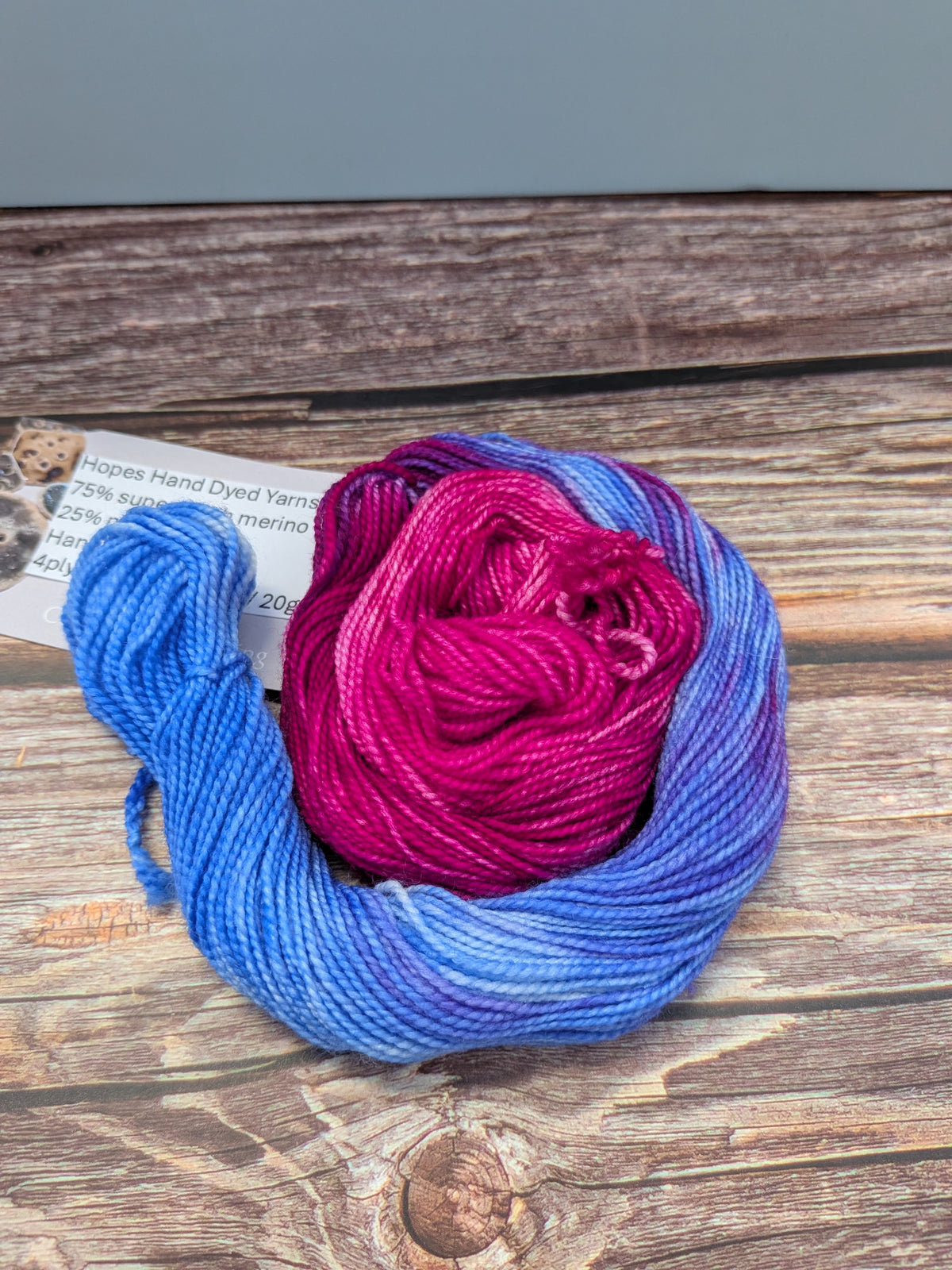 Hand Dyed 4ply mini skeins