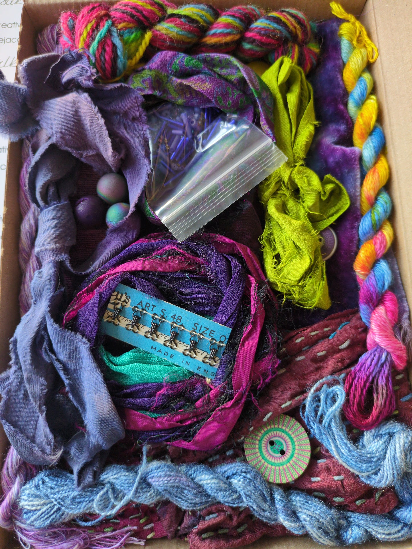 creativity silk luxury box ,  experiment silkCB09