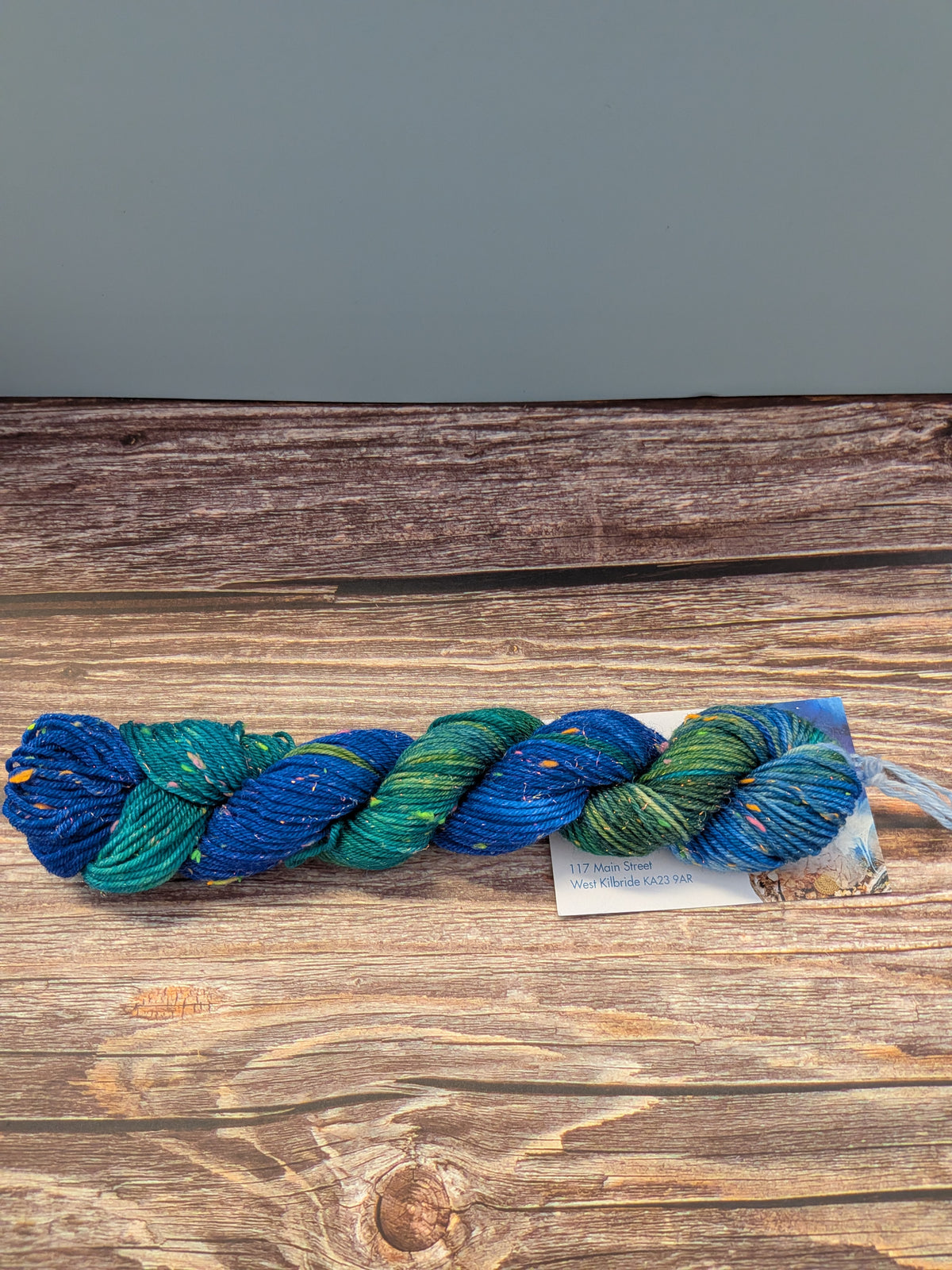 Hand Dyed 4ply Mini Neon Sparkly Skeins