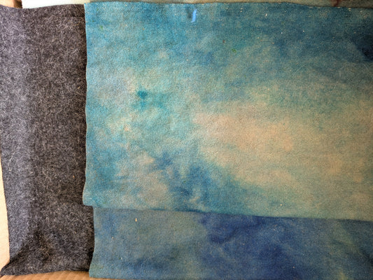 Luxury needle-felt starter box - seascape
