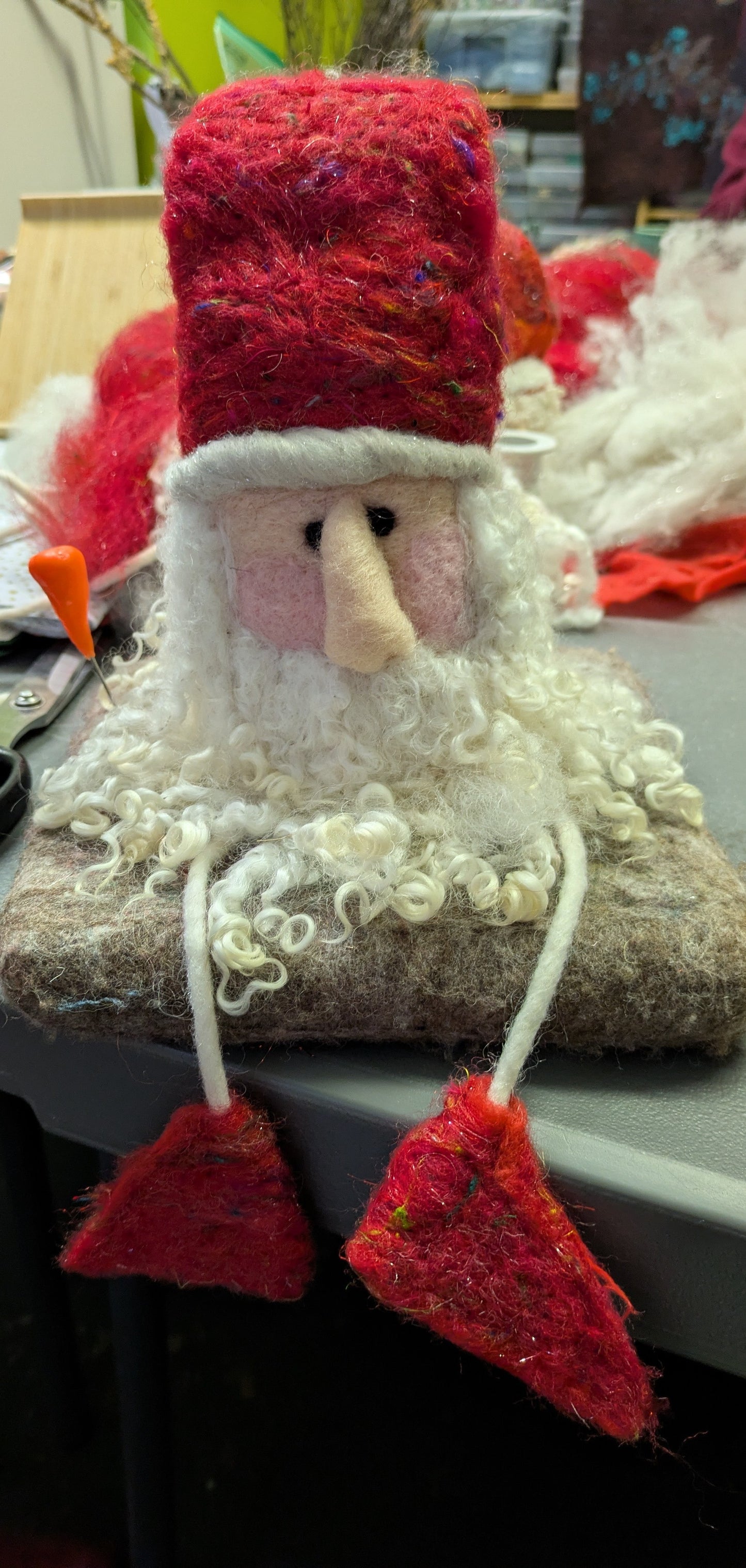 Deposit - Needle felt Tomte/Santa workshop Saturday 21st November