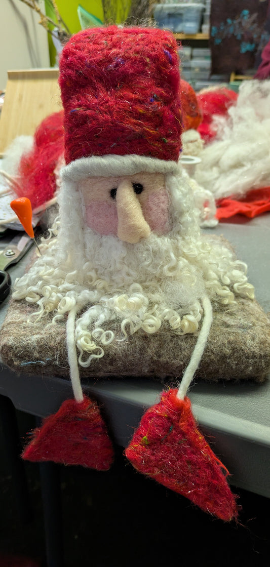 Deposit - Needle felt Tomte/Santa workshop Saturday 21st November