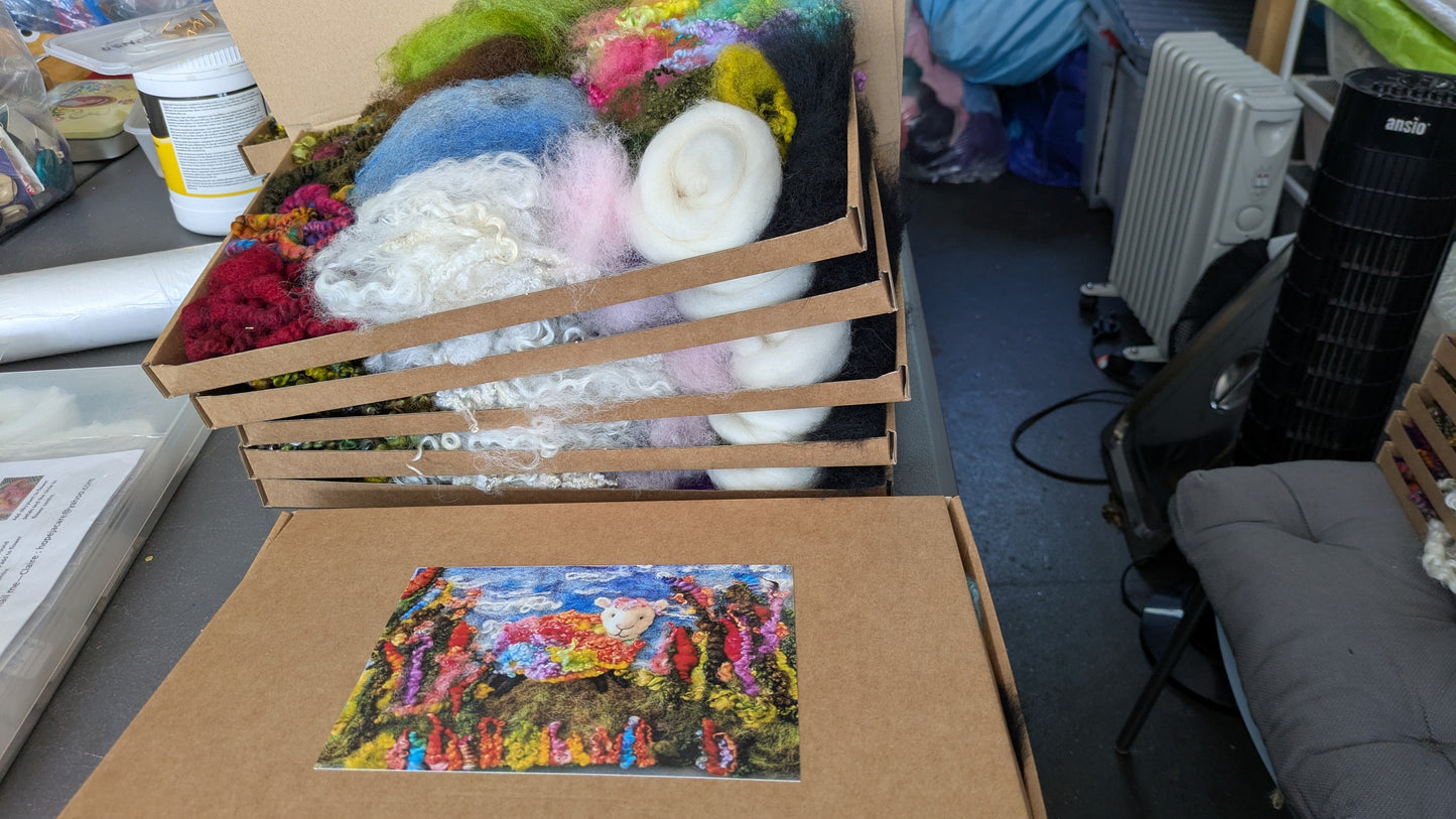 "Wendy from Whithorn" lux needle felting kit
