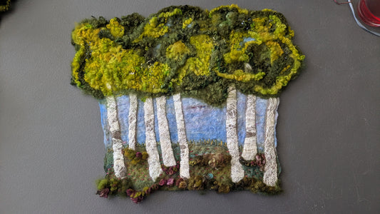 "Fantasy Forest" lux felting kit