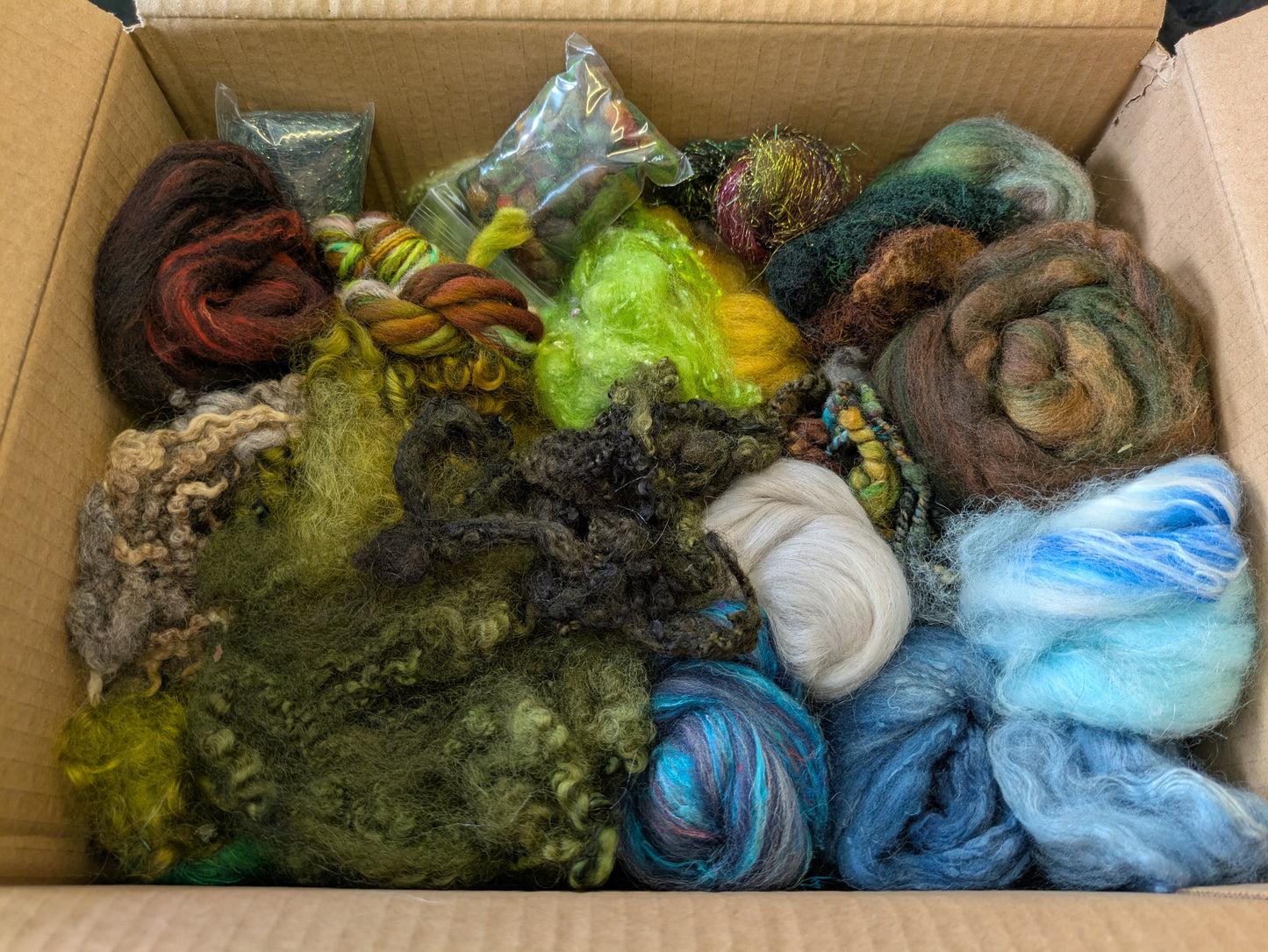 Luxury needle-felt starter box - landscape